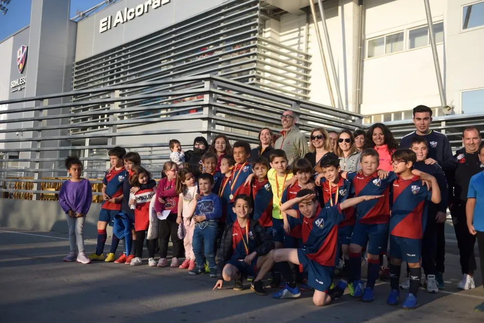 Aficionados de la SD Huesca