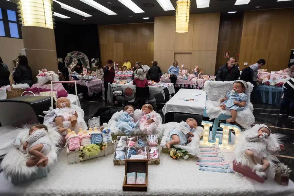 Feria reborn de muñecos hiperrealistas en Zaragoza