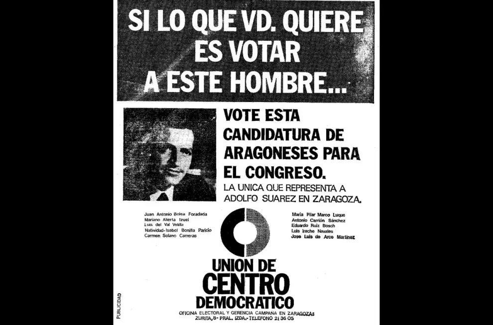 Propaganda electoral en las elecciones generales de 1977