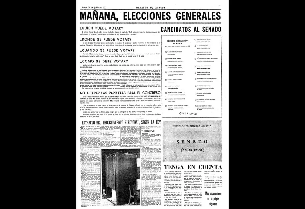 Propaganda electoral en las elecciones generales de 1977
