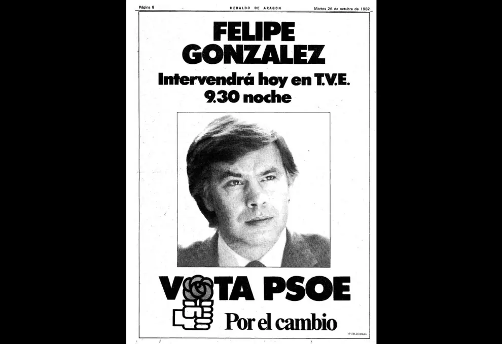 Propaganda electoral en las elecciones generales de 1982