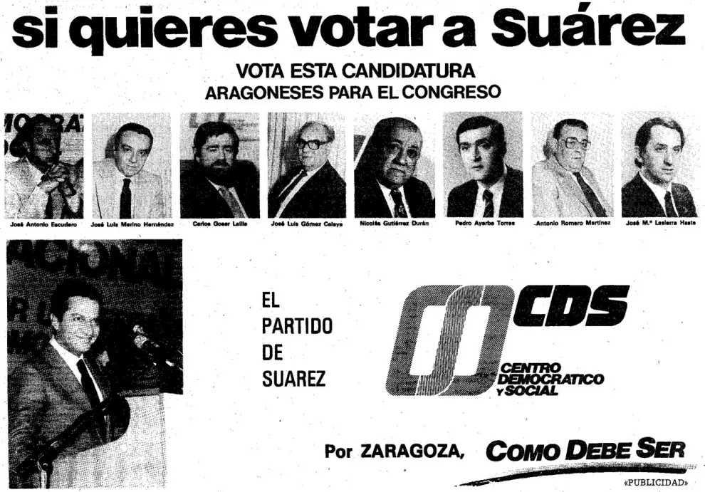Propaganda electoral en las elecciones generales de 1982