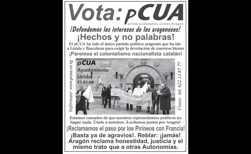Propaganda electoral en las elecciones generales de 2008