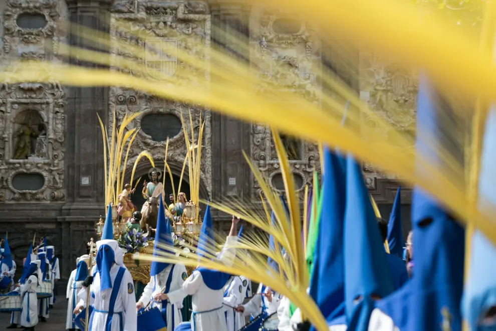 Semana Santa: Procesión del Domingo de Ramos en Zaragoza