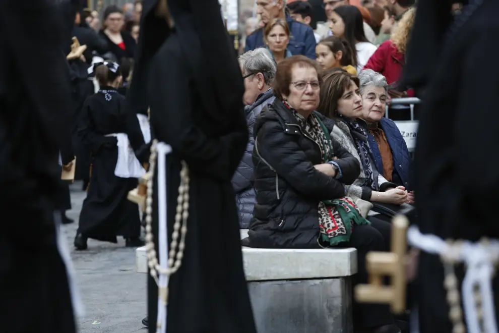 Procesión del Ecce Homo del Domingo de Ramos en Zaragoza