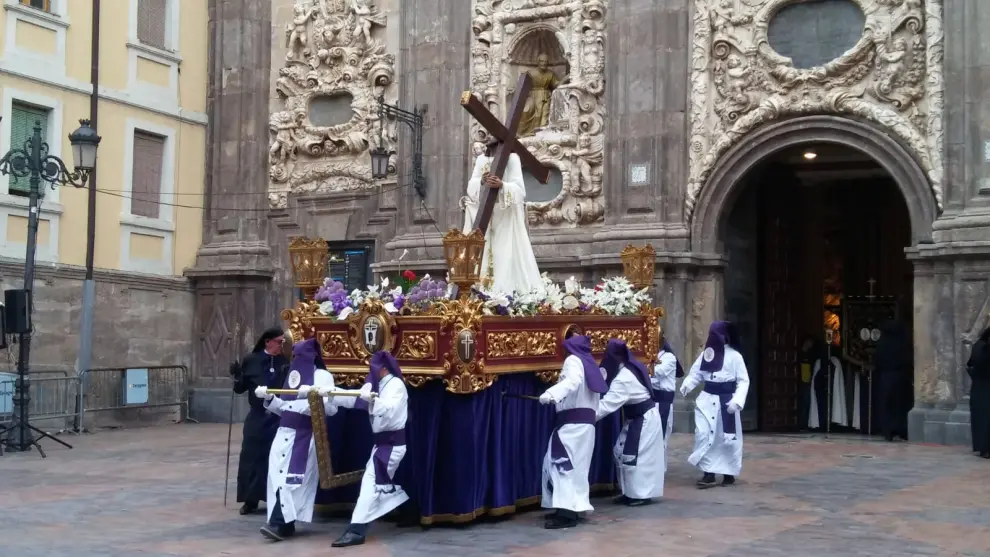Procesión del Santo Entierro en Zaragoza
