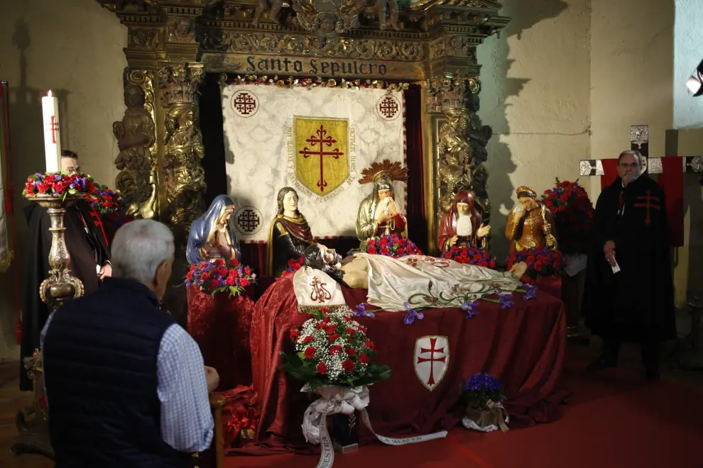 Cristo yacente en San Cayetano.