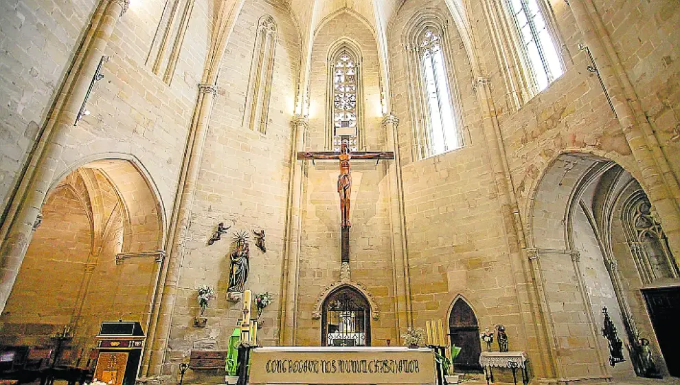 La iglesia de Santa María la Mayor.