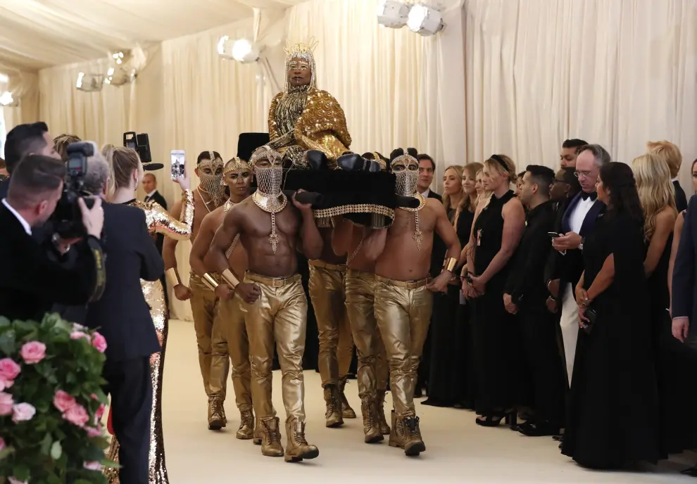 Metropolitan Museum of Art Costume Institute Gala - Met Gala - Camp: Notes on Fashion  - Arrivals - New York City, U.S. - May 6, 2019 - Lady Gaga  REUTERS/Mario Anzuoni [[[REUTERS VOCENTO]]] FASHION-METGALA/
