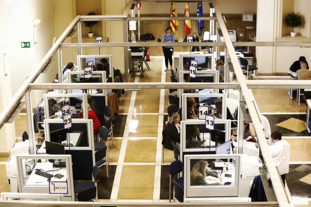 Centro de confección de declaraciones de Renta en Zaragoza.