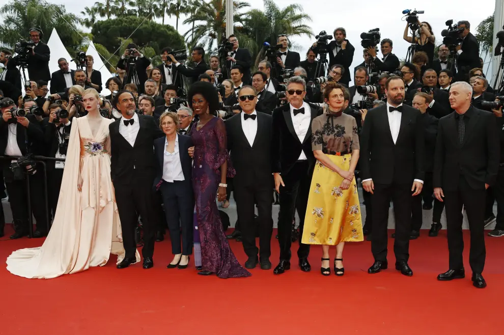 72nd Cannes Film Festival - Opening ceremony and screening of the film "The Dead Don't Die" in competition - Red Carpet arrivals - Cannes, France, May 14, 2019. Singer Angele. REUTERS/Regis Duvignau [[[REUTERS VOCENTO]]] FILMFESTIVAL-CANNES/OPENING CEREMONY