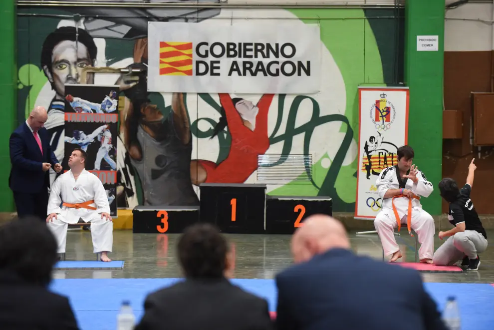 Primer Campeonato de Aragón de parataekwondo celebrado en Zaragoza