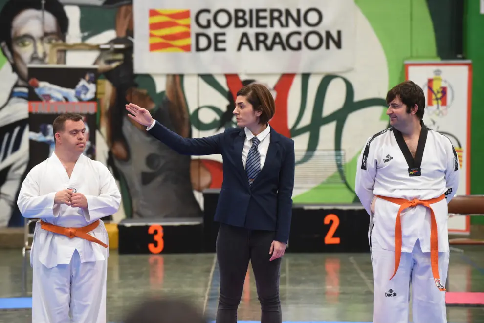 Primer Campeonato de Aragón de parataekwondo celebrado en Zaragoza
