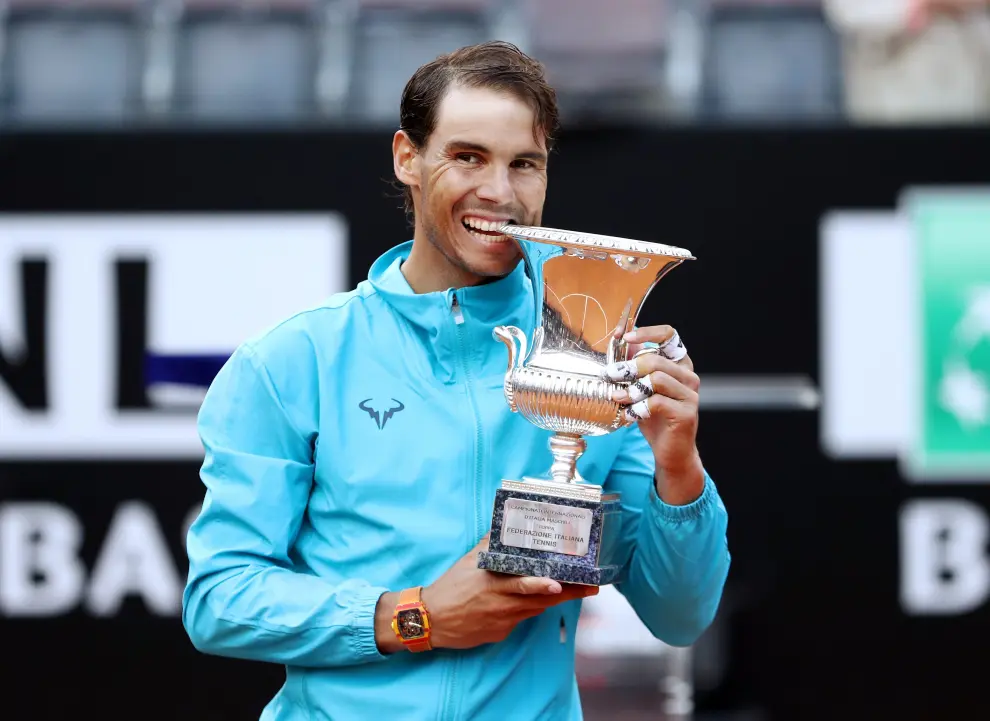 Nadal se impone a Djokovic y se alza con su noveno Masters 1000 de Roma.