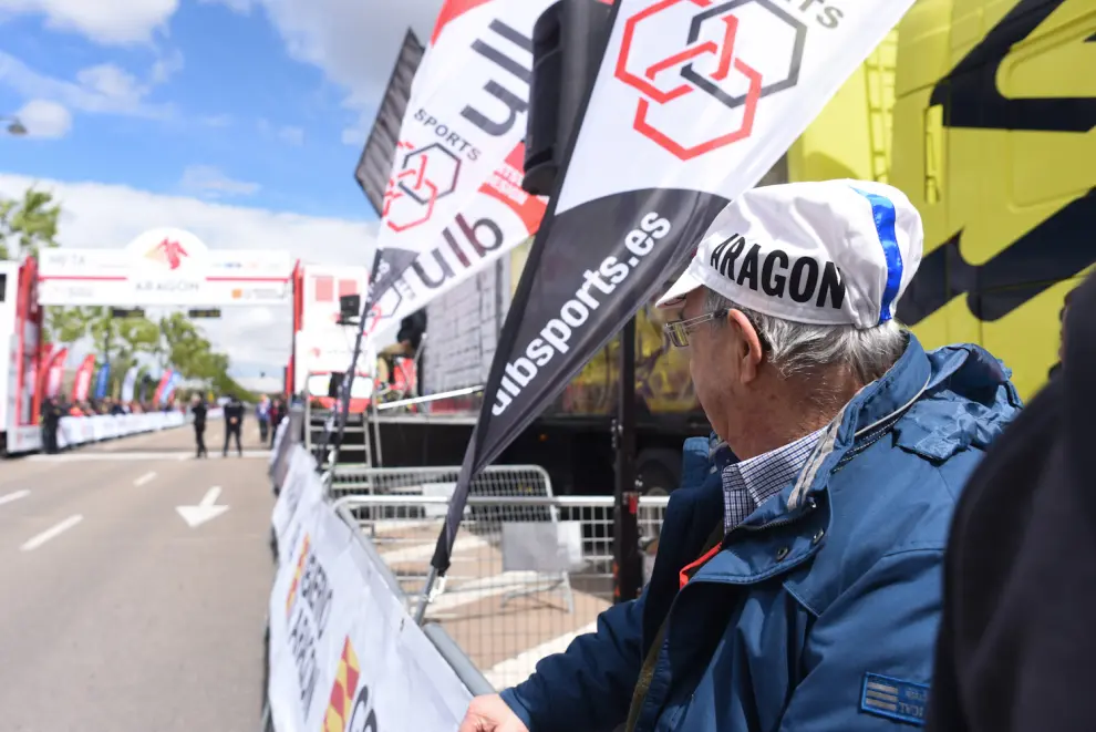 Tercera etapa de la Vuelta Aragón 2019, con inicio en Huesca y final en la Expo de Zaragoza