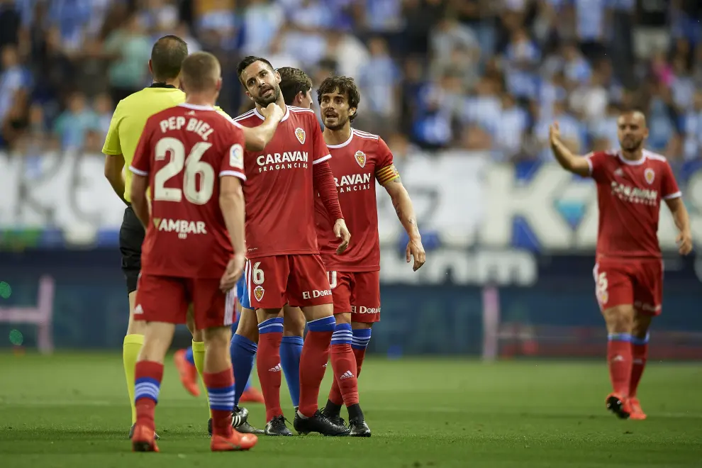 El Málaga ha sentenciado (3-1) el partido ante el Zaragoza.