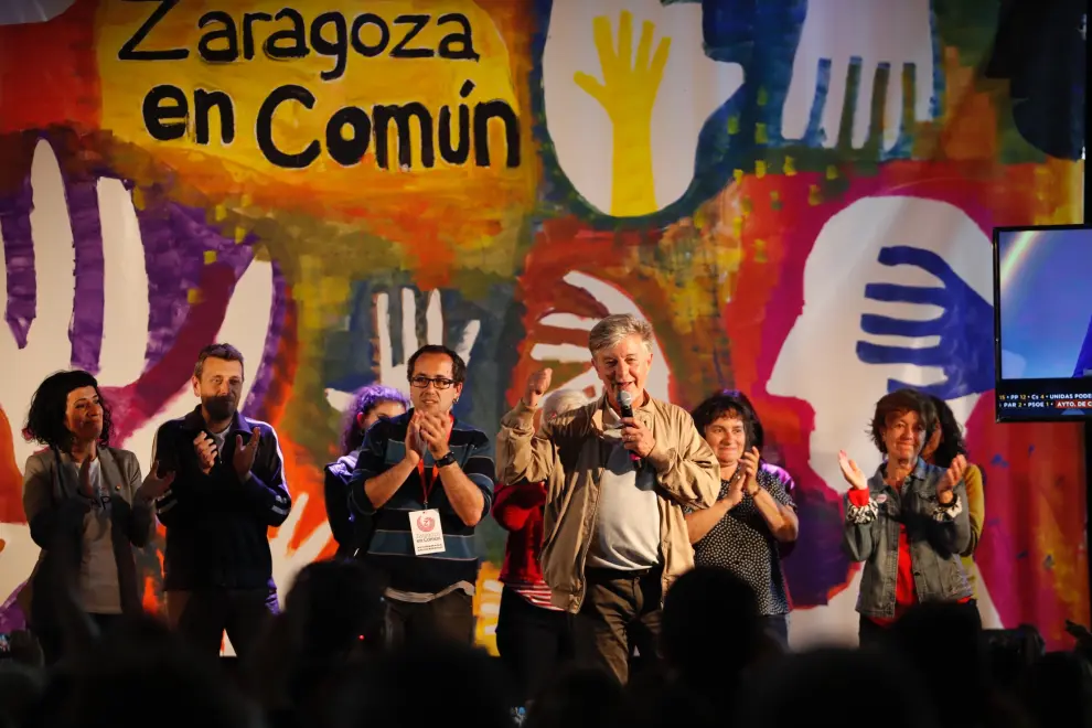 Resultados de las elecciones en Aragón 2019, en imágenes