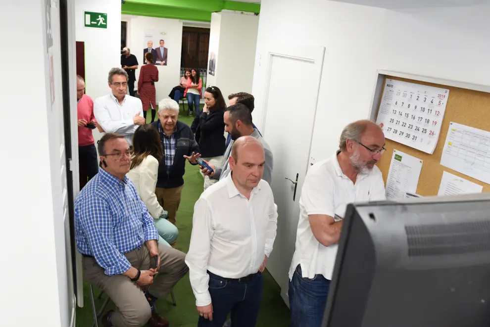 Resultados de las elecciones en Aragón 2019, en imágenes. VOX