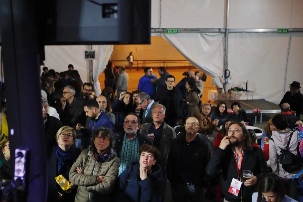 Resultados de las elecciones en Aragón 2019, en imágenes. ZEC