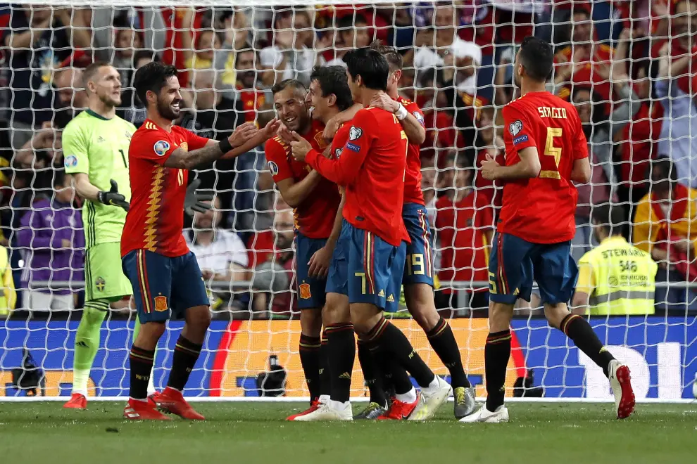 Una victoria con la que España se acerca a la Eurocopa.