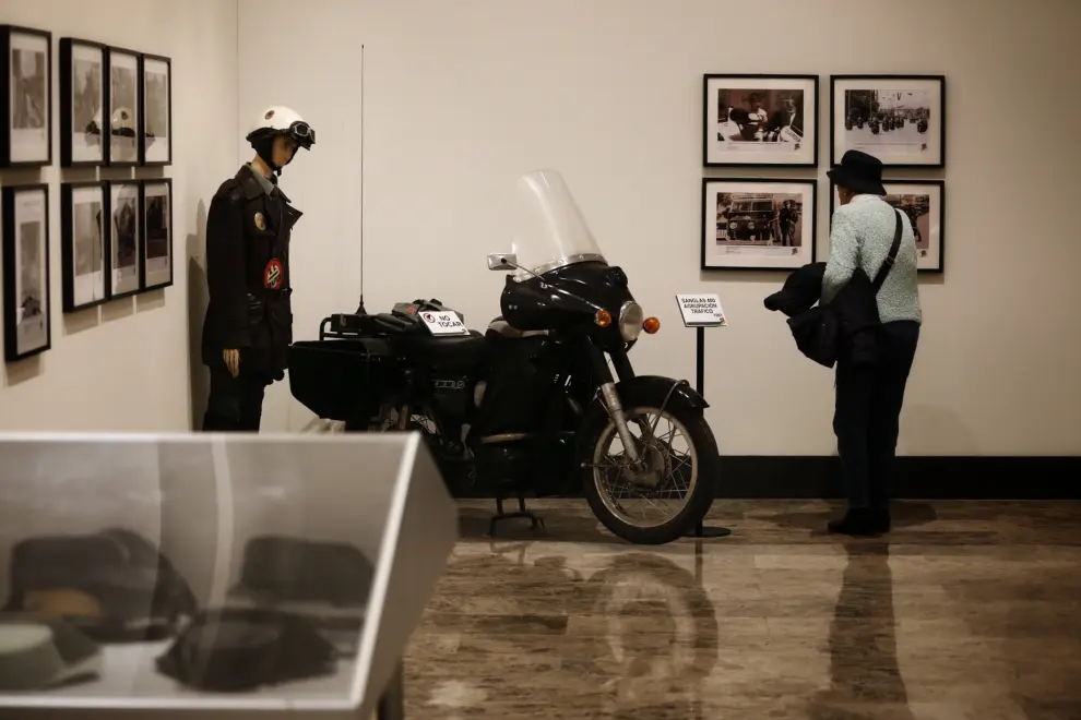 Exposición 'La vida en la casa cuartel' de la Fundación de la Guardia Civil en el Museo de Zaragoza