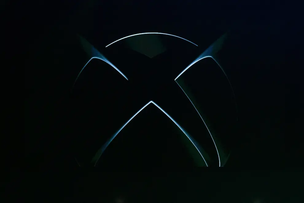 Los Angeles (United States), 09/06/2019.- The Xbox logo is shot on stage prior to the beginning of the Microsoft Xbox showcase at the Microsoft Theater in Los Angeles, California, USA, 09 June 2019. This event happens ahead of the E3 which runs from 11 to 13 June. (Estados Unidos) EFE/EPA/ETIENNE LAURENT Microsoft XBox Showcase - E3