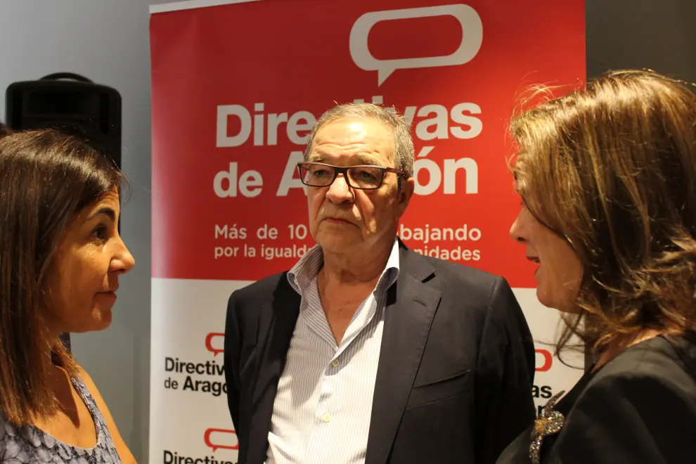 César Alierta en la reunión de Directivas de Aragón.