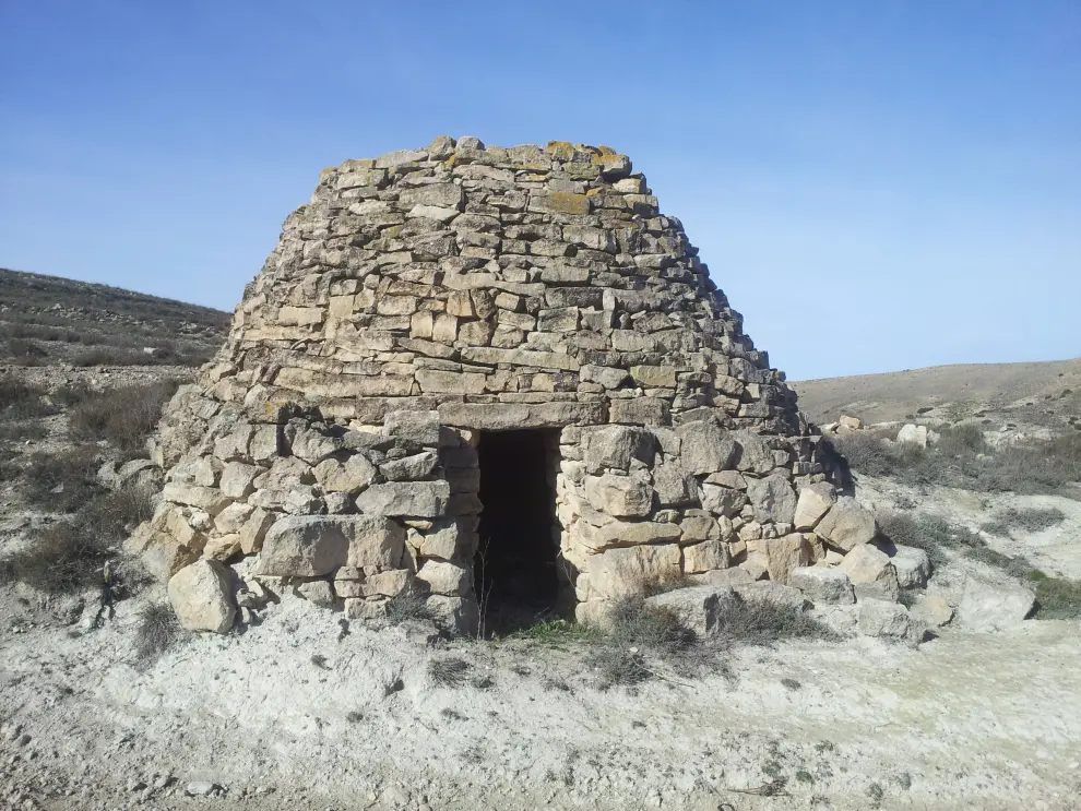 Casas de piedra seca de La Muela.