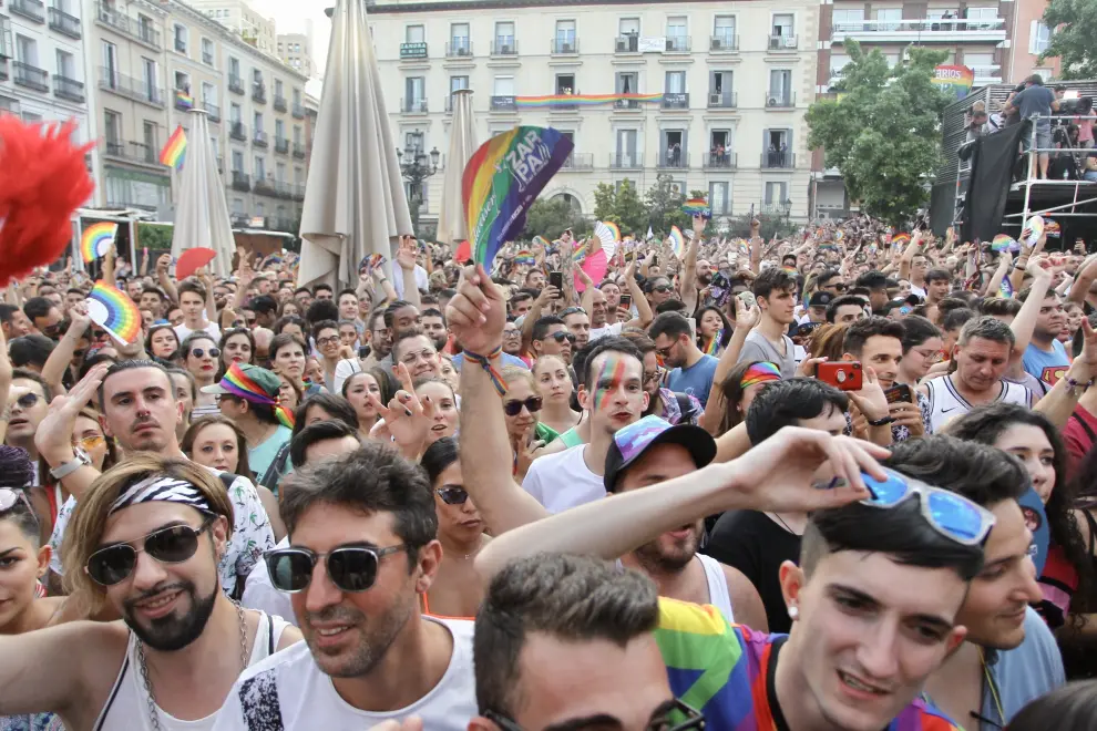 Orgullo 2019 en Madrid.