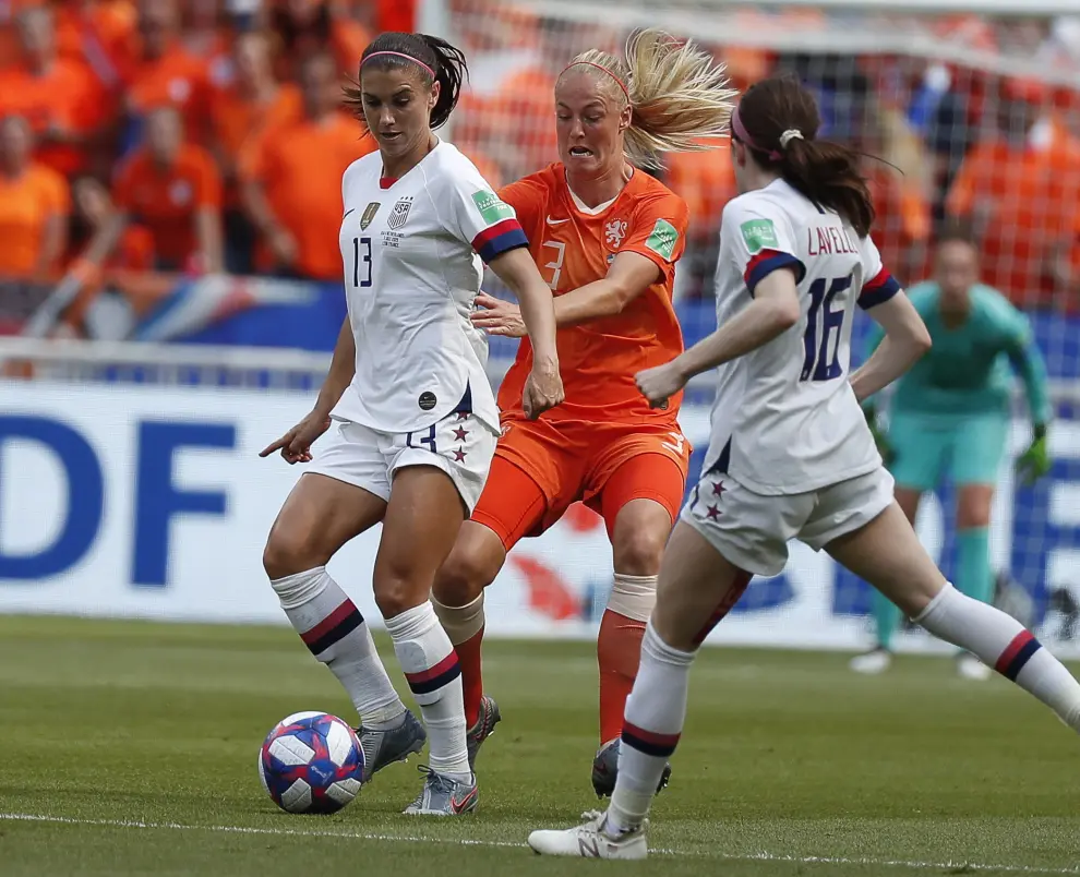 Estados Unidos-Holanda, final del Mundial de fútbol femenino.