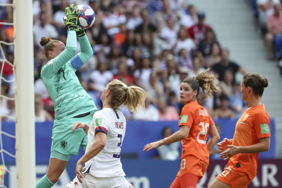 Estados Unidos-Holanda, final del Mundial de fútbol femenino.
