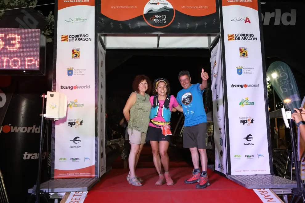 Natalia Román, ganadora del Gran Trail Aneto-Posets de 2019.