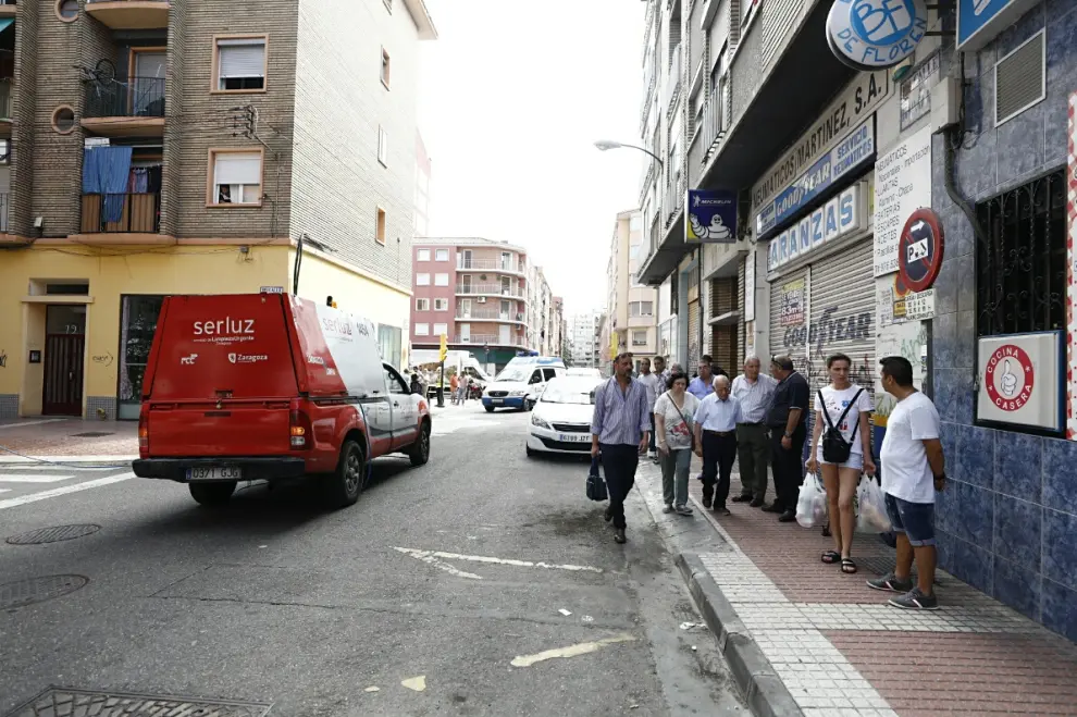 Muere una mujer atropellada por un camión de basura en el barrio de Las Delicias de Zaragoza