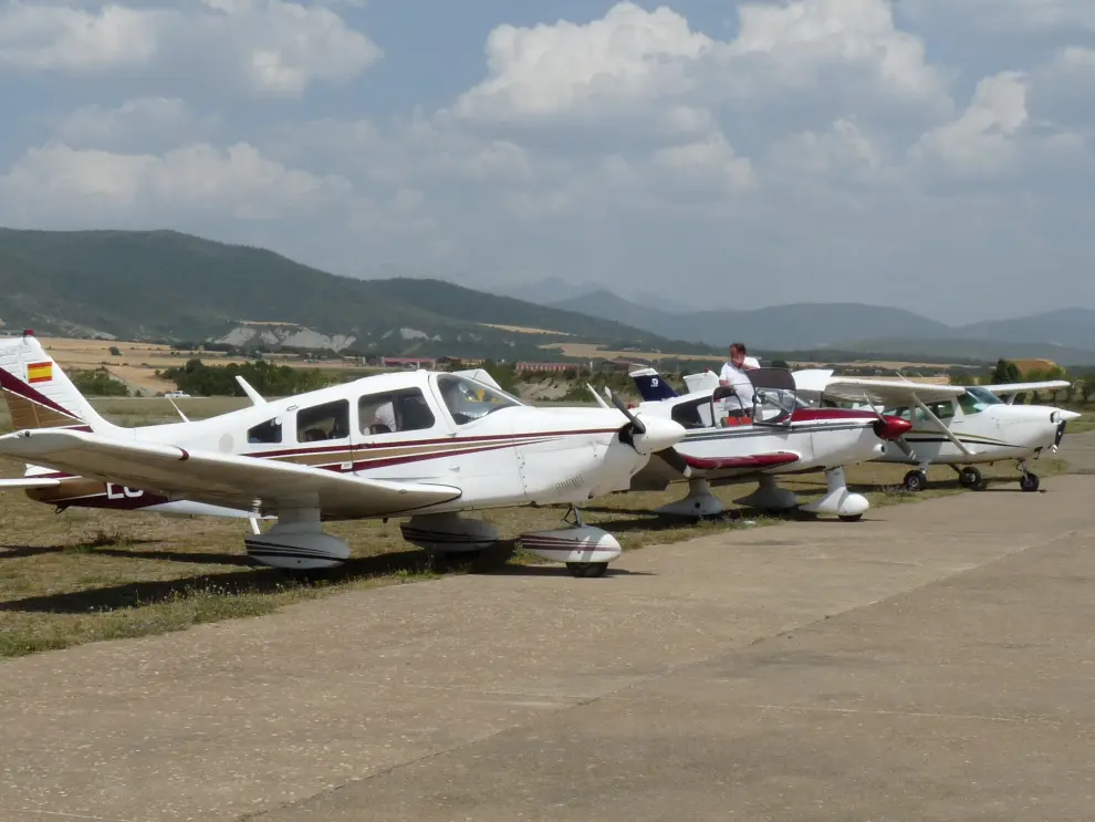 Arranca la Vuelta Aérea a España en el aeródromo de Santa Cilia