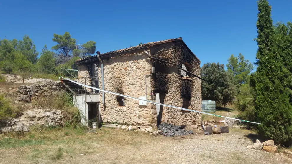 Incendio en Olba, Teruel.
