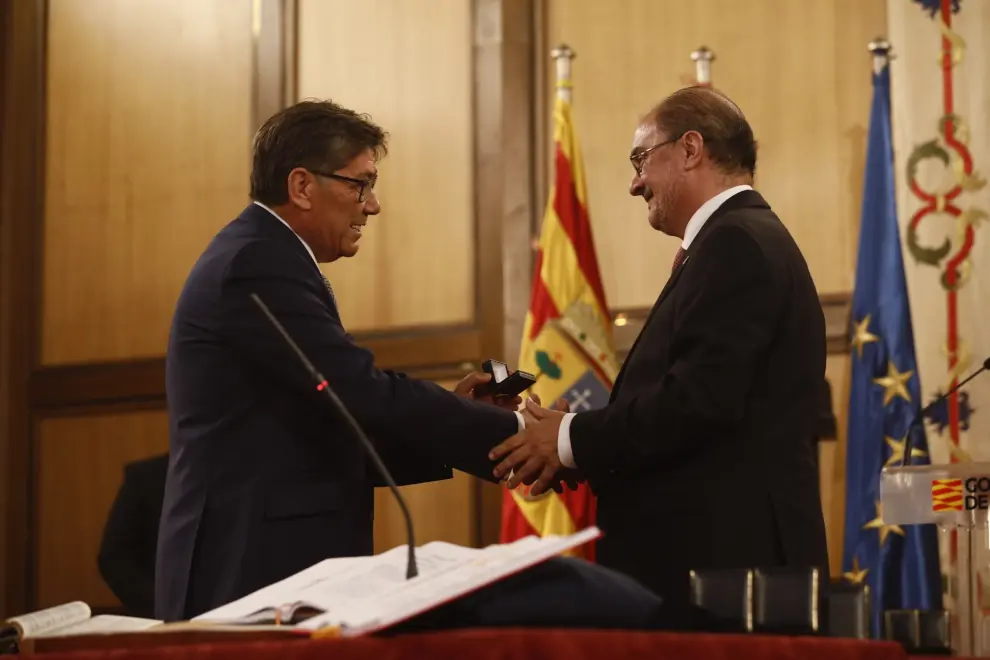 Toma de posesión de los consejeros del nuevo Gobierno de Aragón
