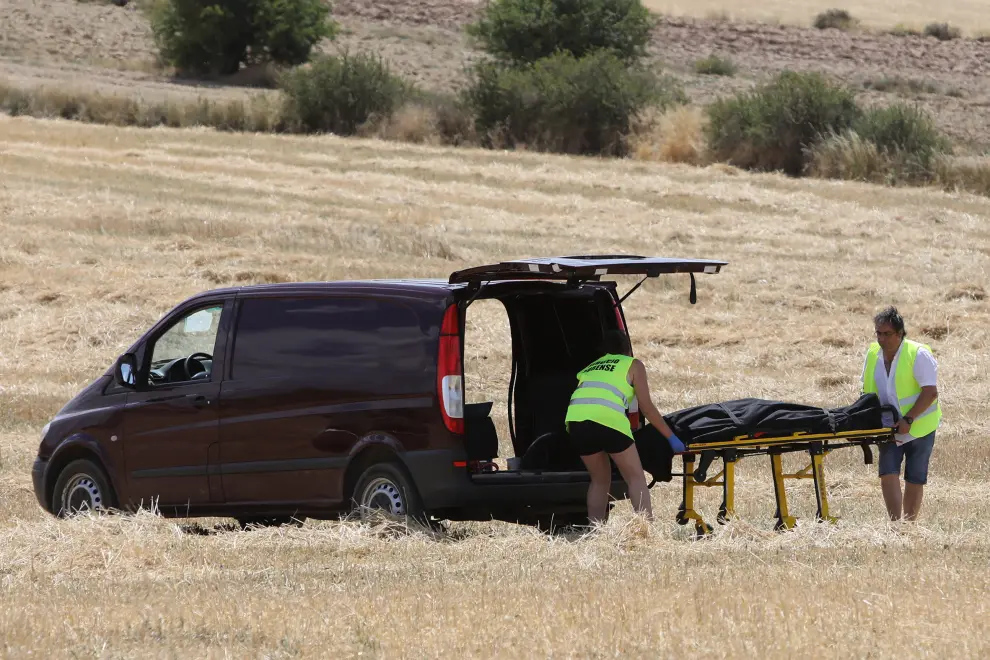 fallecimiento de un hombre en Jorcas por accidente con arma/15-08-19/foto:Javier Escriche [[[FOTOGRAFOS]]]
