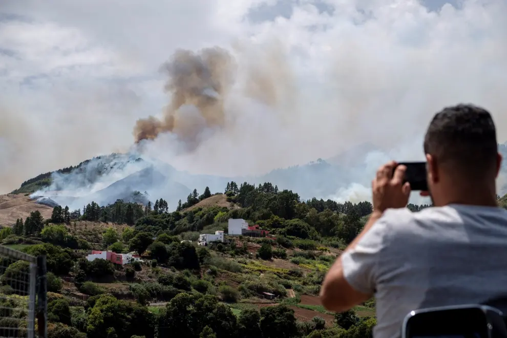 Incendio en Gran Canaria