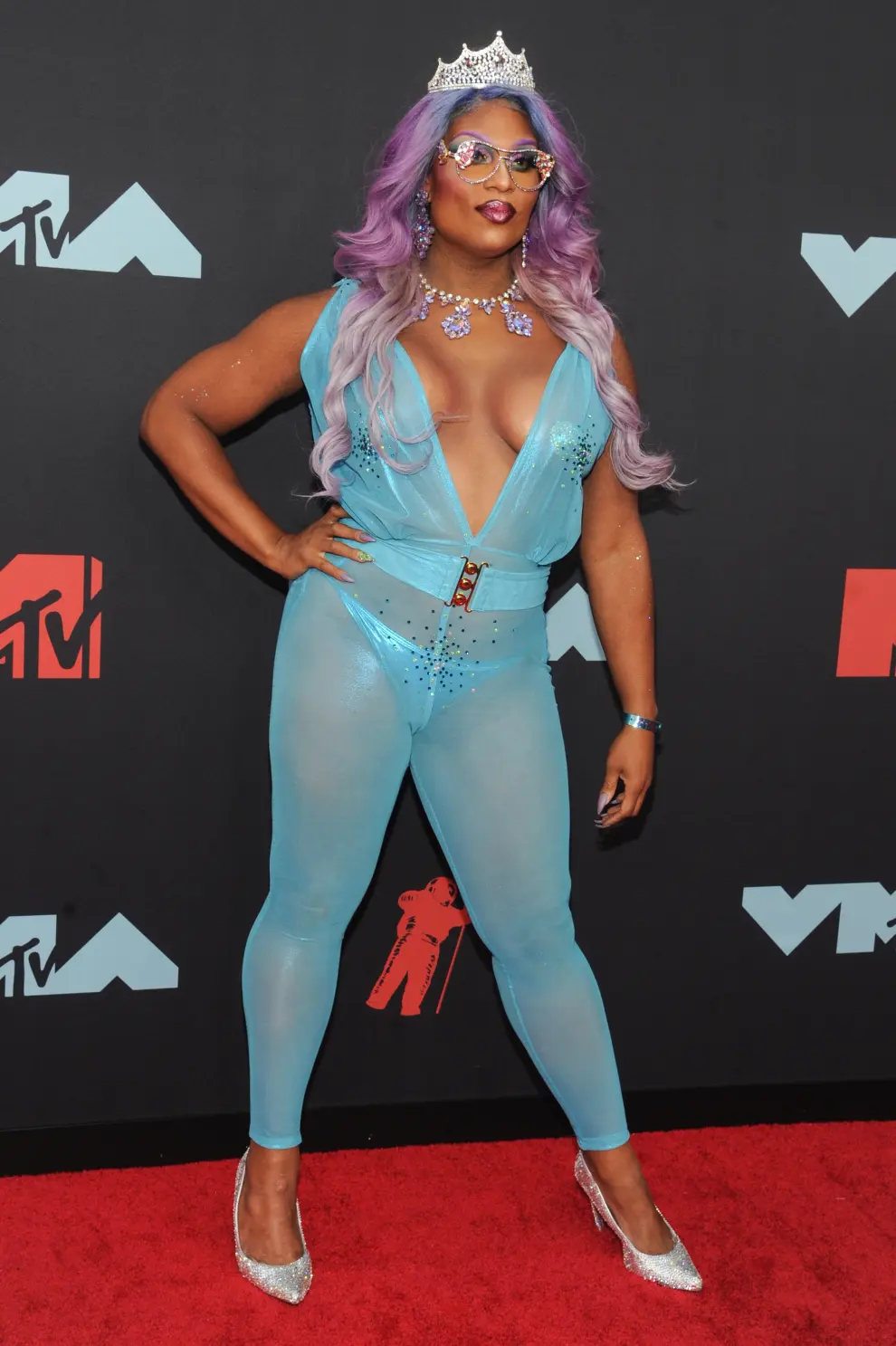 New York (United States), 26/08/2019.- Filipino actress Tiffany Panhilason arrives on the red carpet for the 2019 MTV Video Music Awards at Radio City Music Hall in New York, New York, USA, 26 August 2019. (Estados Unidos, Nueva York) EFE/EPA/DJ JOHNSON 2019 MTV Video Music Awards in New York