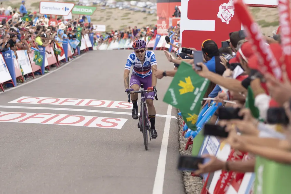 Madrazo sorprende en Javalambre y López es el nuevo líder de la Vuelta a España