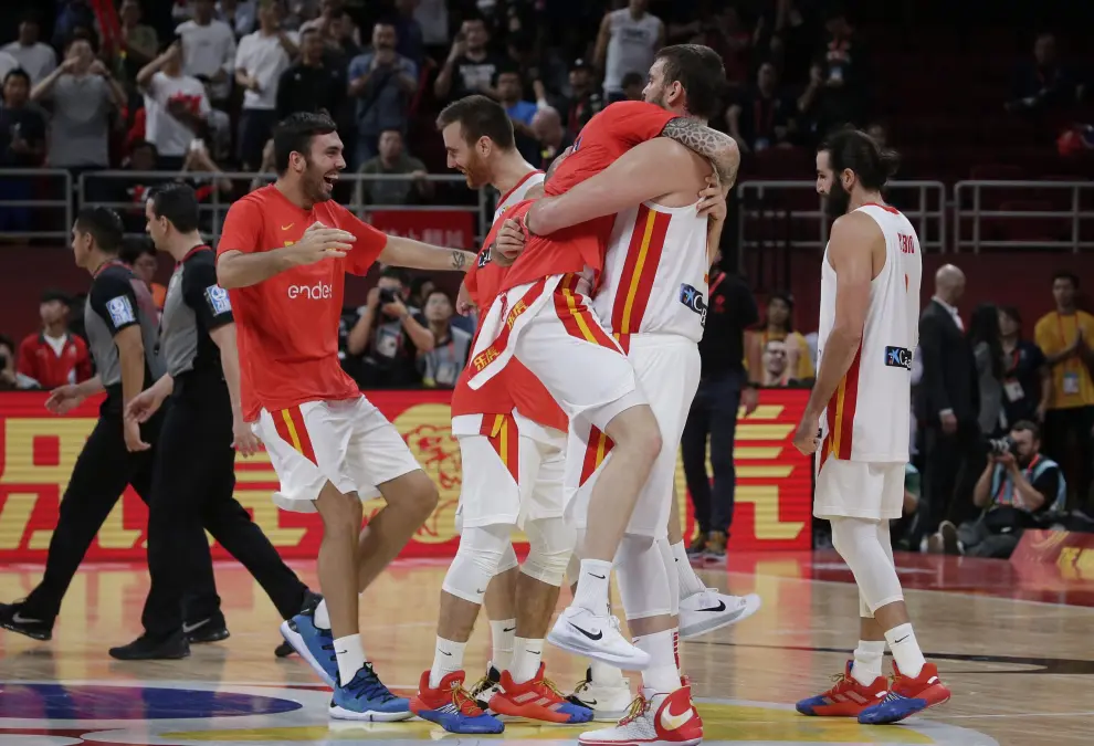España-Australia, semifinales de baloncesto del Mundial.