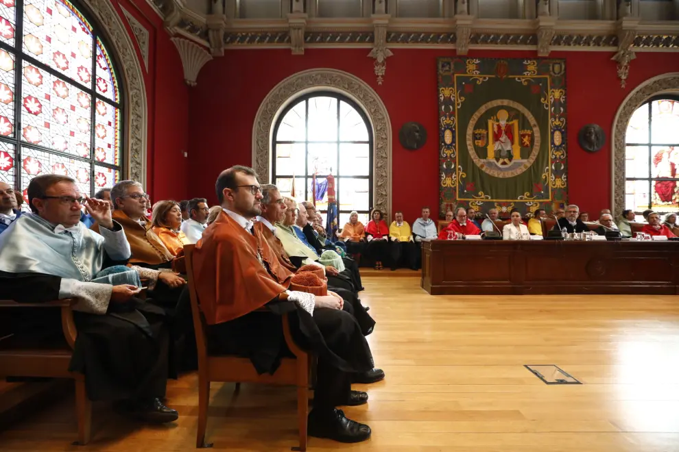 Acto de apertura del curso académico en la Universidad de Zaragoza