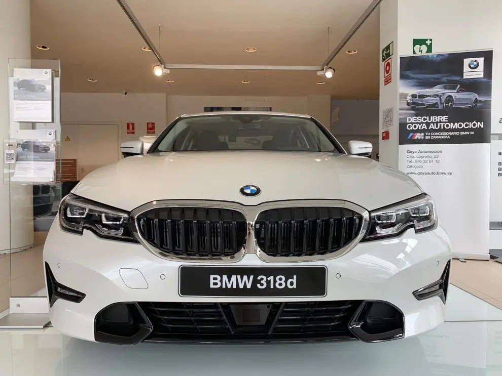 Goya Automoción ofrece el nuevo BMW Serie 318 desde tal solo 480 euros al mes.