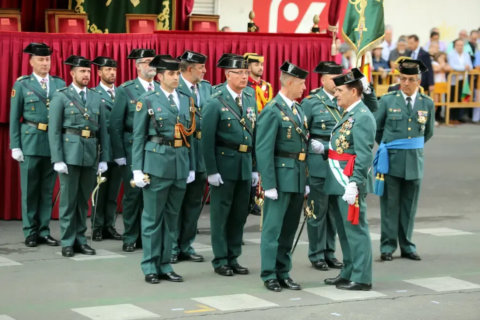 175 aniversario de la Guardia Civil en Huesca.