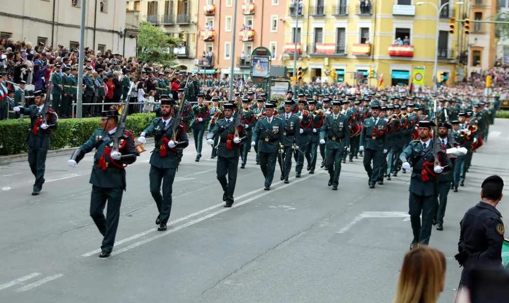 175 aniversario de la Guardia Civil en Huesca.