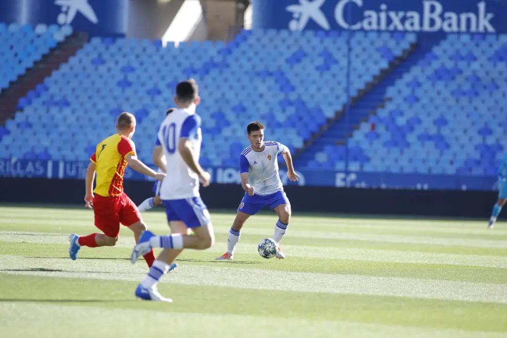 Real Zaragoza-Korona Kielce de la Youth League, en La Romareda.