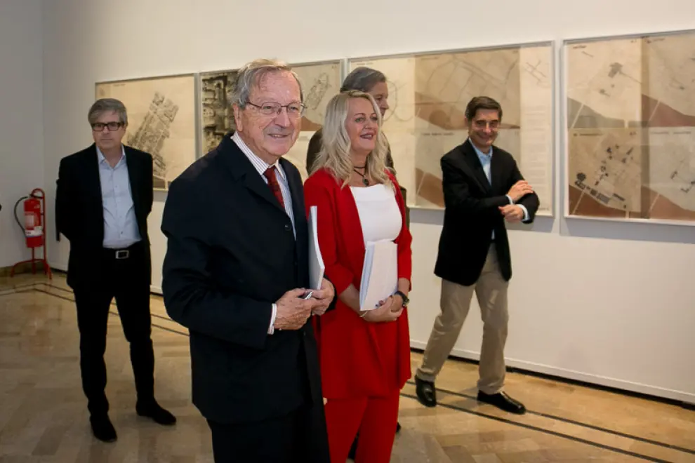 La DPZ inaugura una muestra monográfica de los proyectos de Rafael Moneo en Aragón