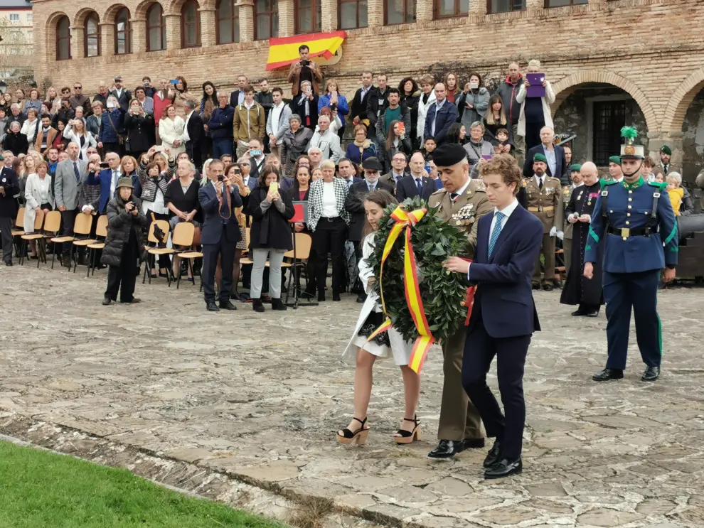 El Regimiento Galicia cierra la celebración de su centenario en Jaca.