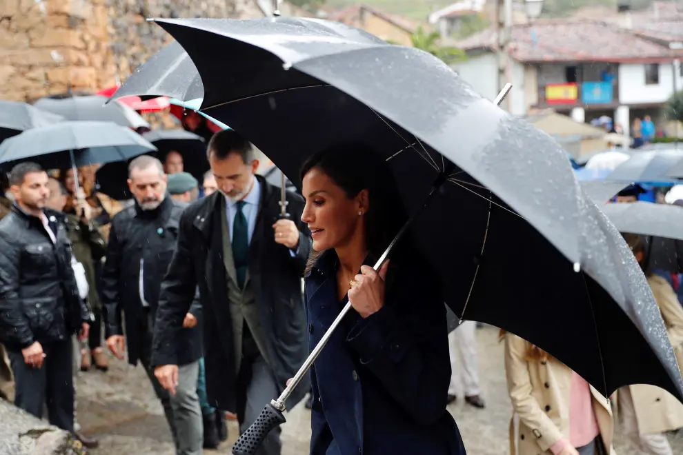 La Princesa Leonor visita el pueblo ejemplar asturiano