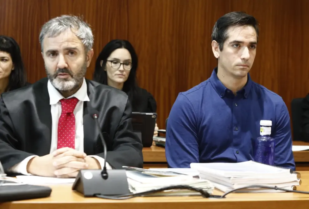 Imágenes de la segunda sesión del juicio contra Rodrigo Lanza por el crimen de los tirantes.